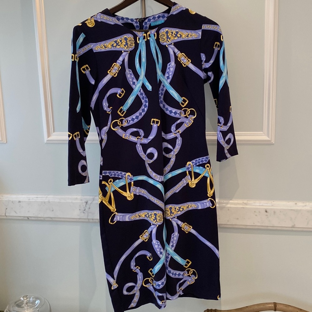 J. McLaughlin navy dress size S